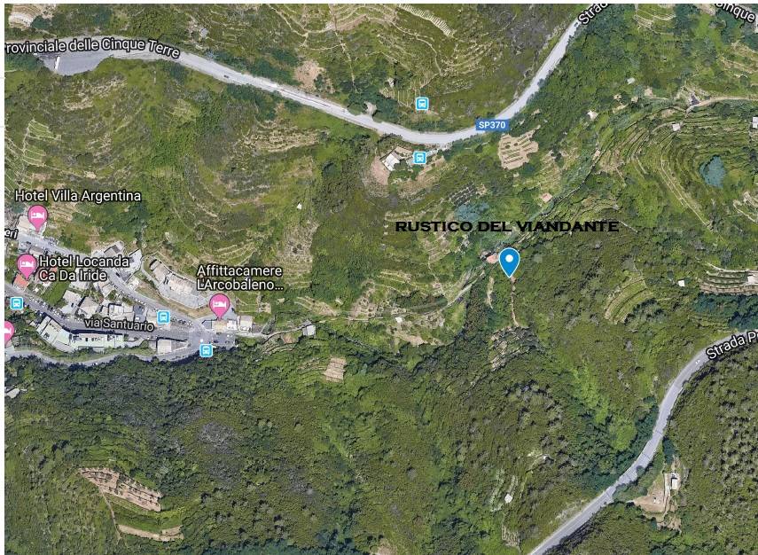 Rustico casale a Riomaggiore con 2 locali di 26 m2 - POSIZIONE