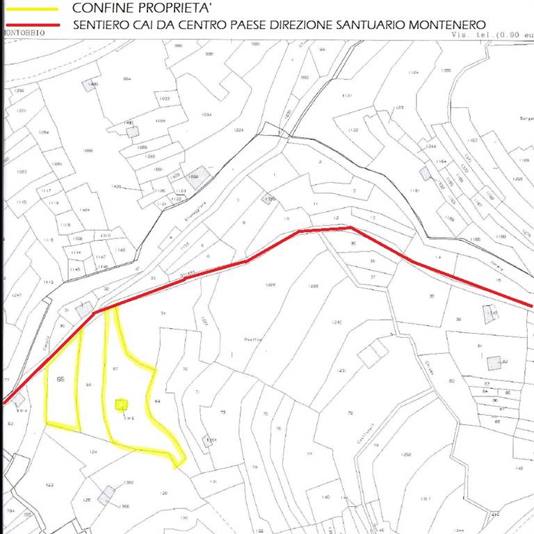 Rustico casale a Riomaggiore con 2 locali di 26 m2 - MAPPA