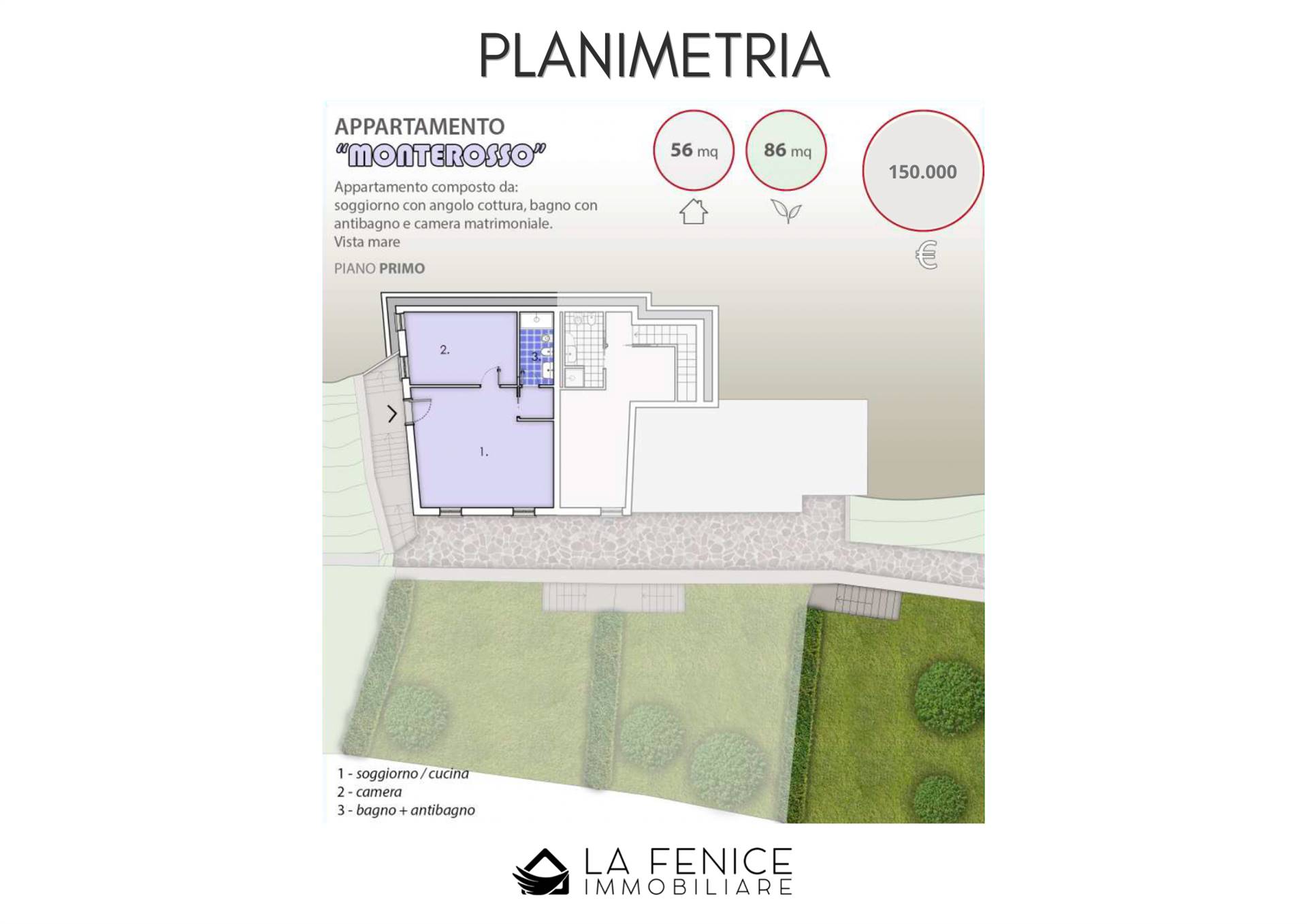 Appartamento a Vernazza con 2 locali di 56 m2 - Foto