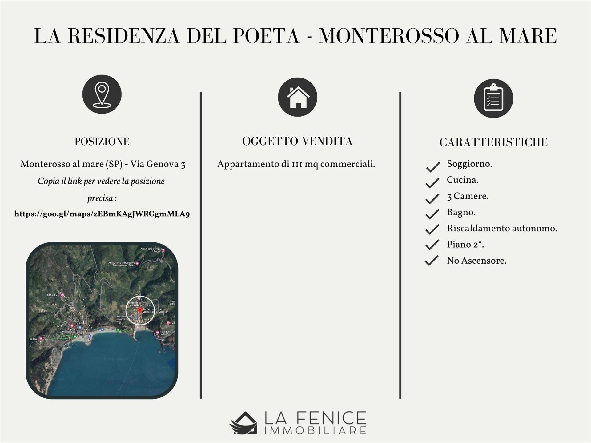 Appartamento a Monterosso al mare con 5 locali di 111 m2 - Foto