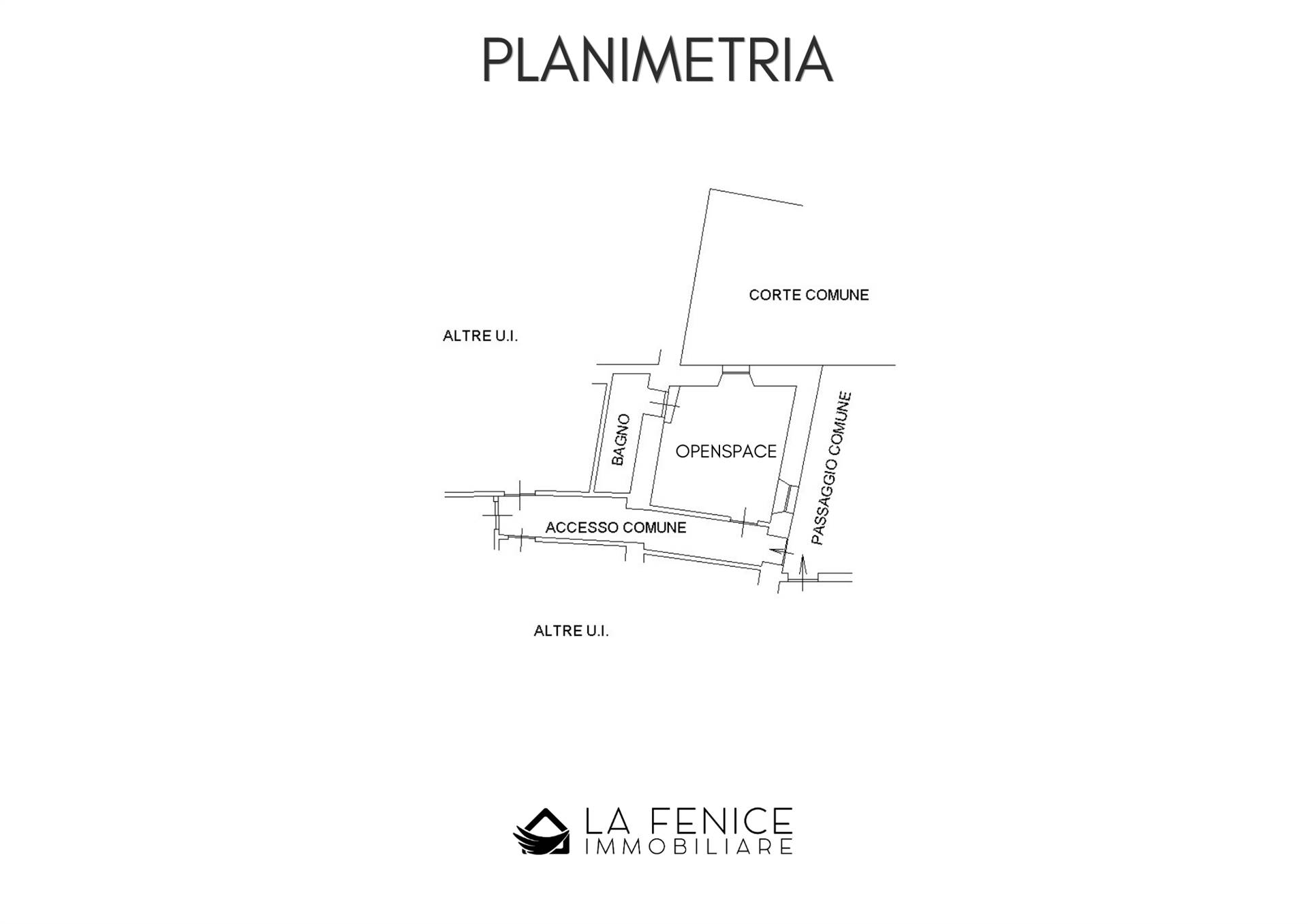 Appartamento a Monterosso al mare con 2 locali di 33 m2 - PLANIMETRIA