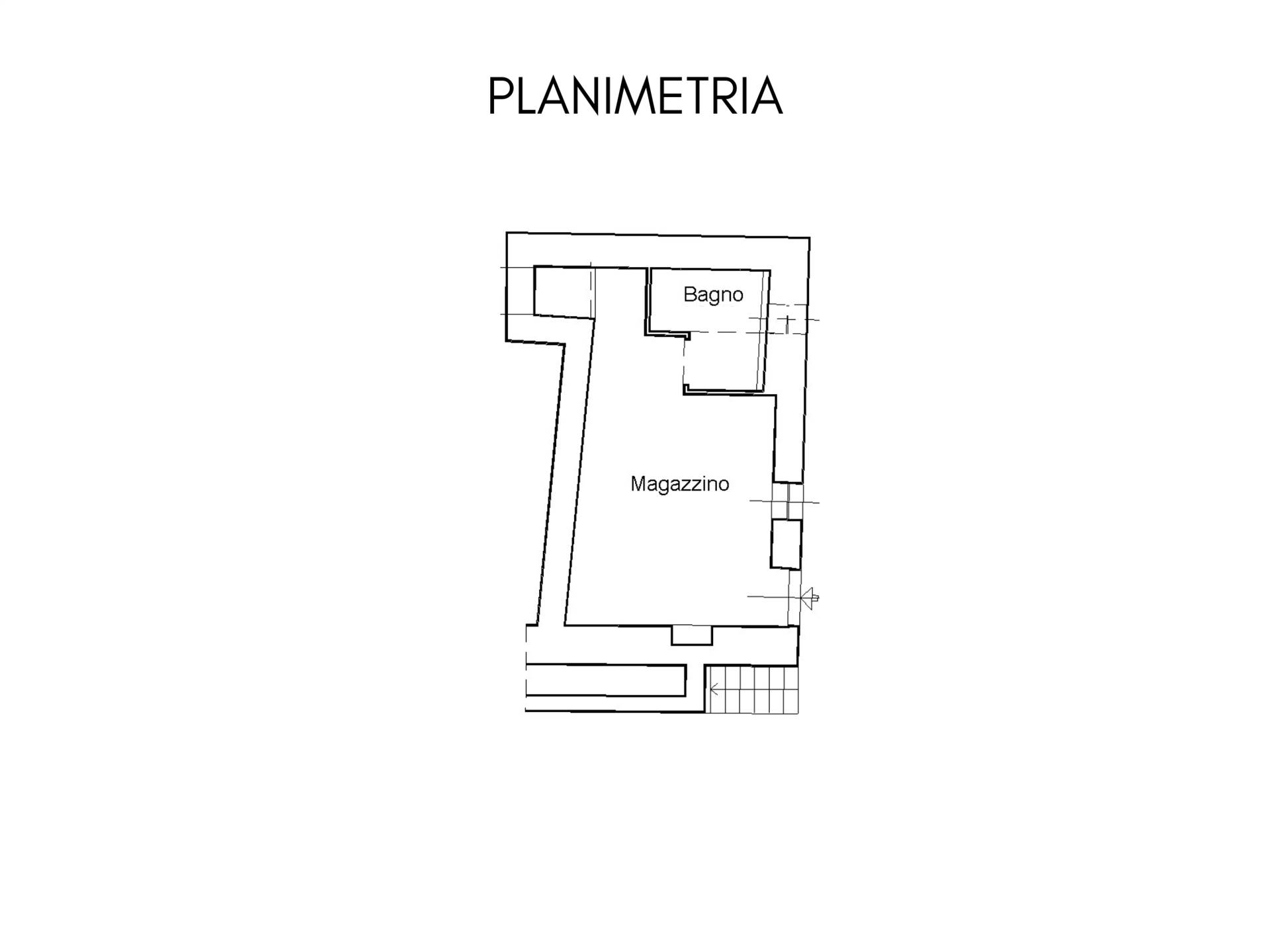 Loft a Monterosso al mare con 1 locali di 20 m2 - PLANIMETRIA
