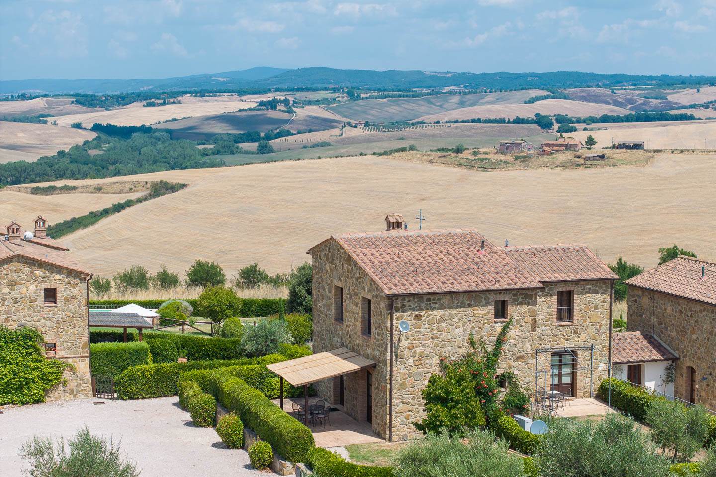 Rustico casale a Montalcino con 4 locali di 125 m2 - Foto