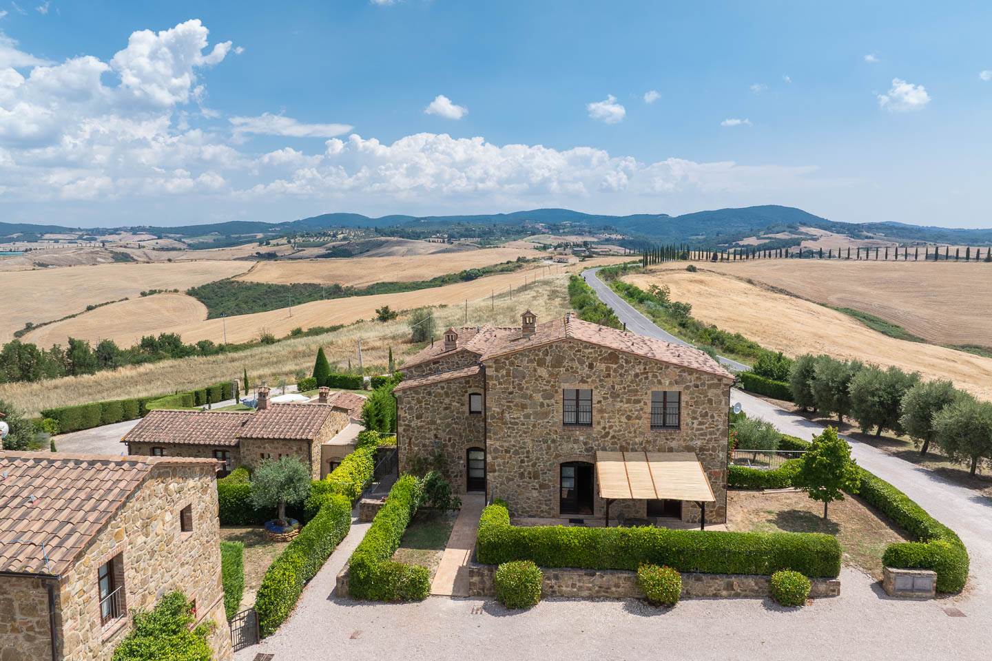 Rustico casale a Montalcino con 4 locali di 125 m2 - Foto