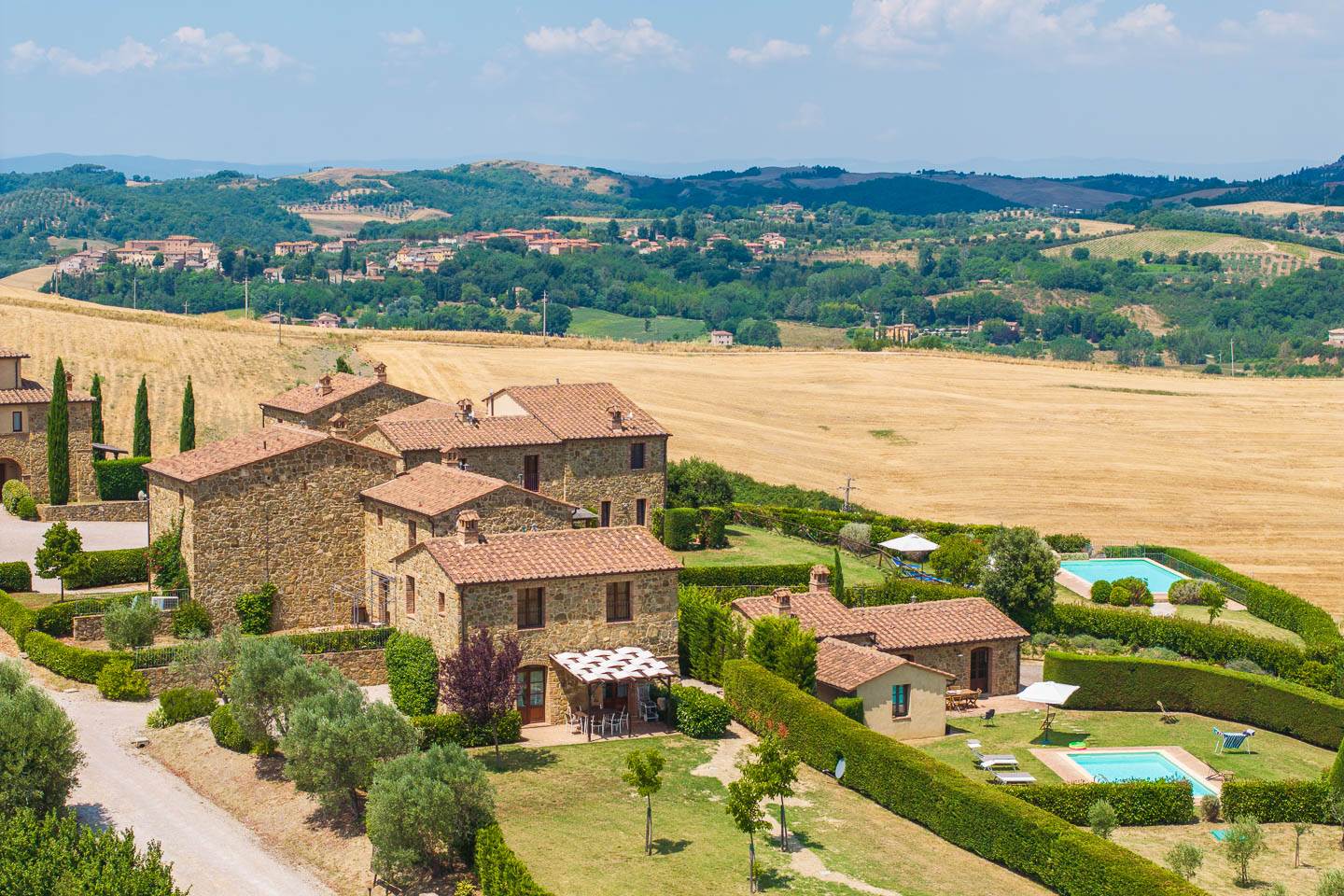 Rustico casale a Montalcino con 4 locali di 125 m2 - Foto