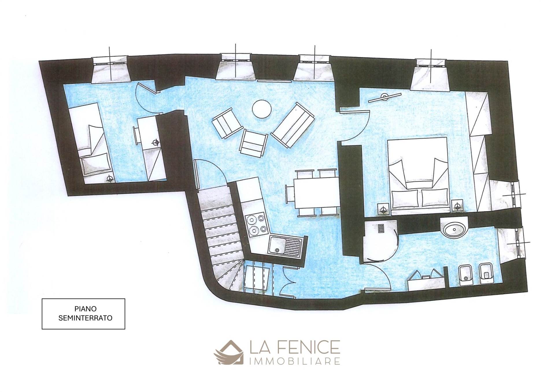 Appartamento a Lerici con 6 locali di 103 m2 - Foto Appartamento a Lerici con 6 locali di 103 m2 - Foto