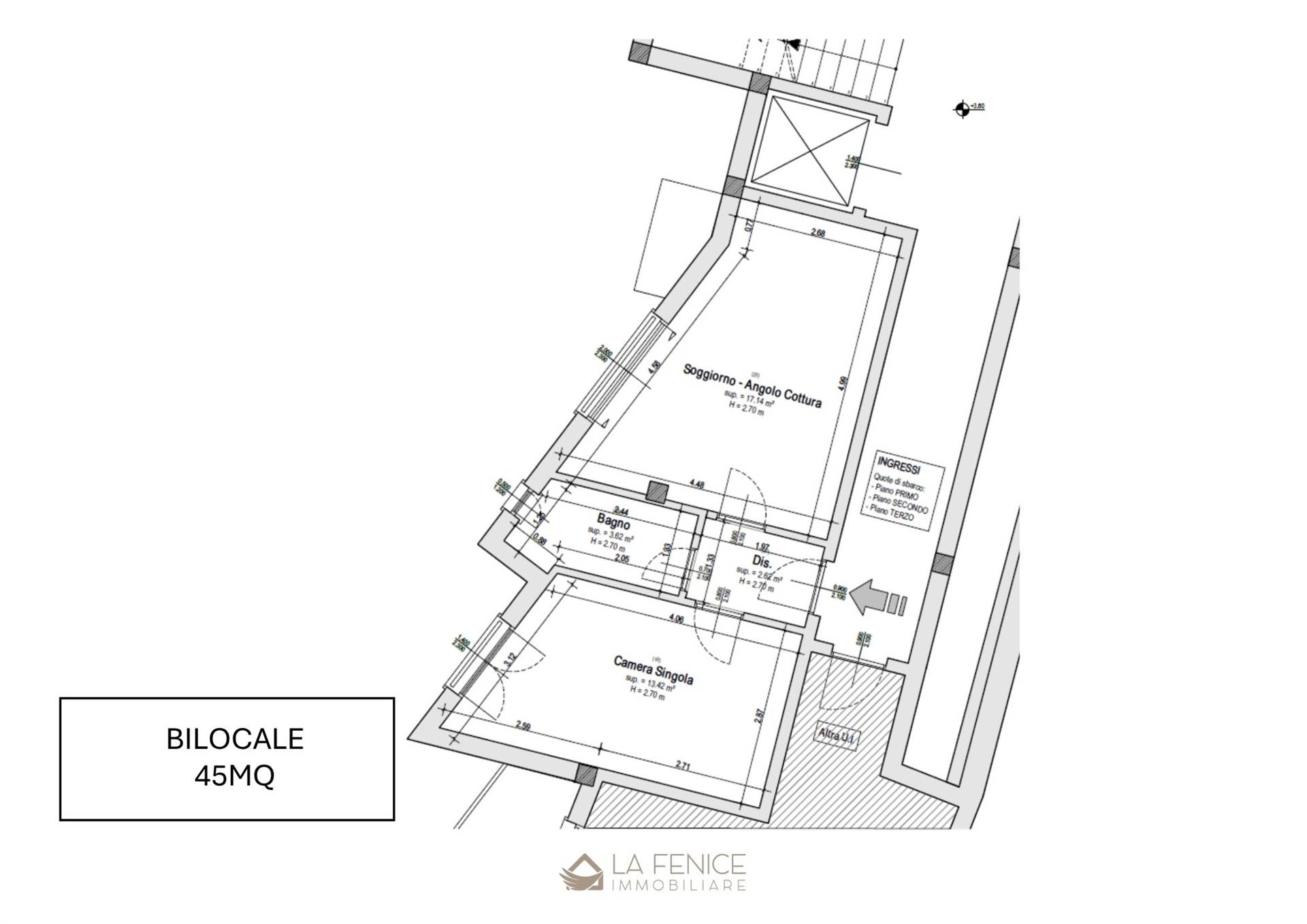 Appartamento a La spezia con 2 locali di 45 m2 - Foto Appartamento a La spezia con 2 locali di 45 m2 - Foto
