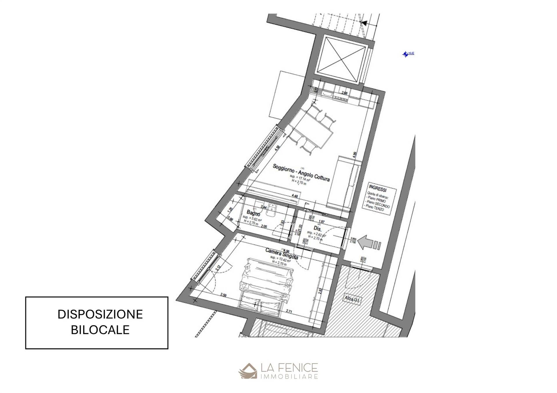 Appartamento a La spezia con 2 locali di 45 m2 - Foto Appartamento a La spezia con 2 locali di 45 m2 - Foto