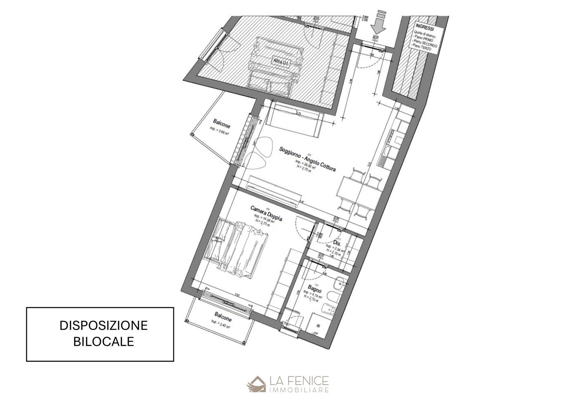Appartamento a La spezia con 2 locali di 45 m2 - Foto Appartamento a La spezia con 2 locali di 45 m2 - Foto