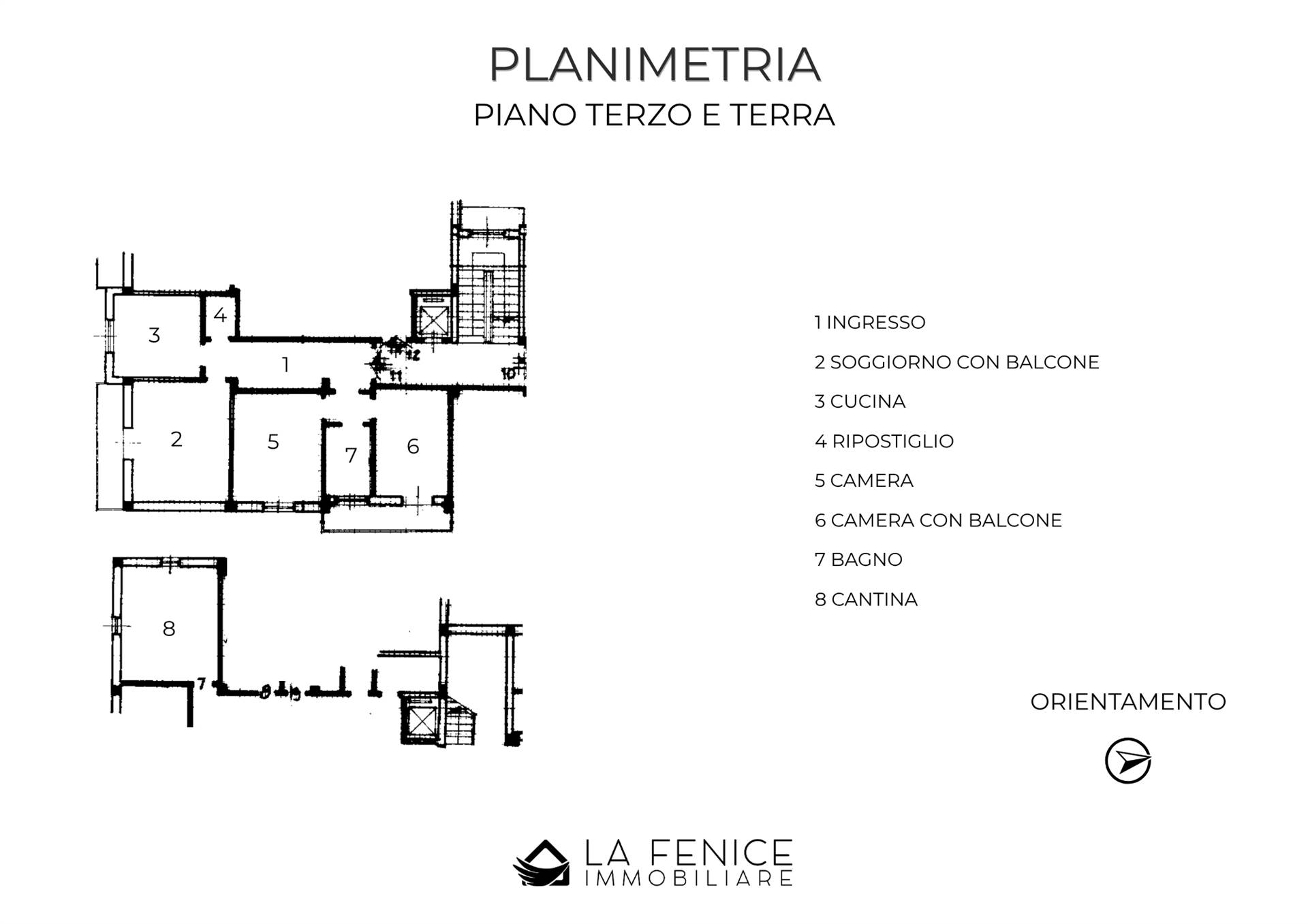Appartamento a La spezia con 4 locali di 96 m2 - PLANIMETRIA Appartamento a La spezia con 4 locali di 96 m2 - PLANIMETRIA